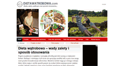 Desktop Screenshot of dietawatrobowa.com